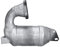 HELLA 8LE 366 053-681 Katalysator - Easy2Fit® Kit - Euro 4 - einteilig - Set mit Anbauteilen - für u.a. RENAULT THALIA II