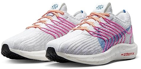 Nike Damen-Laufschuh, Weiß/University Blue-Pinksicle, 38.5 EU