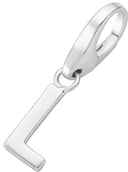 Giorgio Martello Milano Charm Buchstabe L, Silber 925