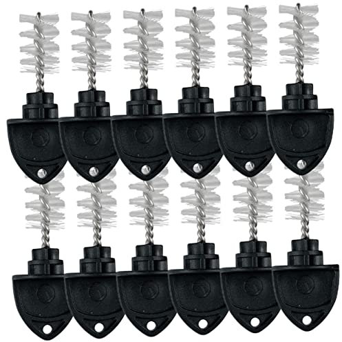 Housoutil Cleanser 12pcs Cleaner Portable Plug Beer Faucet Brush Beer Tap Cleaner Brush Faucet Cap Plug Brush Beer Cap Cleaning Brush Detergent Reusable Faucet Brush Portable Beer Tap Plug Beer Brush