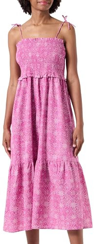 ONLY Onlmiley Strap Smock Midi Dress Ptm Vestido, Rosa, XL Mujeres