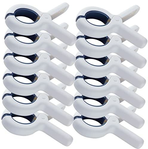 12 Stück Feste Trocknungsklammern, Handtuchklammern für Stühle, Queen-Size-Bettdecken, Mehrzweck-Aufhänger, Set mit 8 Wäscheklammern, Wäscheklammern, Wäscheklammern, Wäscheklammern Commemoration Day