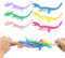 KINHARD Anti Stress Armband, 6 Stück Dinosaurier Stressabbau Armband, Gummi Tiere, Finger Spielzeug Anti Stress, Fidget Toys Kinder, Hilft Stressangst und Unruhe zu reduzieren