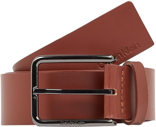 Calvin Klein WARMTH 35MM Fester Gürtel Herren, Braun (Dark Tan), 100