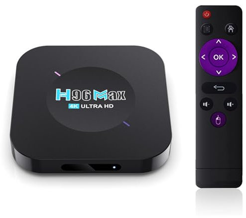 Android 11.0 TV Box, RK3318 Quad-Core Cortex-A53 TV Box 1GB/8GB 4K Set Top Box