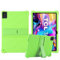 GIOPUEY Cover Compatibile con TCL Tab 10 Gen 2 - con Supporto - Custodia Protettiva in Silicone TPU Morbida Case - Green