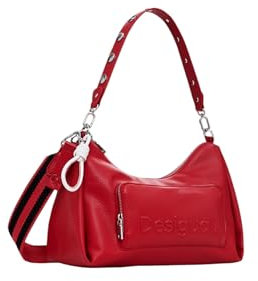 Desigual Women's Accessories PU Hand Bag, RED