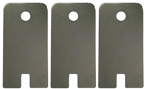 Lot de 3 clés en métal à double broche pour distributeur de papier toilette et essuie-mains Tork, Lotus et autres