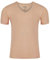 OLYMP Herren Unterzieh-T-Shirt Kurzarm, Level 5 Body Fit, tiefer V-Ausschnitt, Caramel (M)