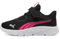 PUMA Flexfocus Modern AC+ PS, Scarpe da Ginnastica, Nero Rosa Bianco, 35 EU