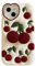 XBS-Better Compatible with iPhone 14 Plus 6.7, Soft Silicone Lovely Cherry Pattern Case Cute 3D Fun Cool Cover Case Kawaii Unique Funny Case for iPhone 14 Plus 6.7, White