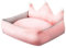 F Fityle Lit pour Chien et Chat pour Animal de Compagnie, canapé-lit pour Chien, Niche Confortable, Lavable, pour Chats d'intérieur, lit de Couchage pour, Rose, M