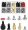 QWORK® 380 Piezas tornillos de ordenador, tornillos para PC, para placas base, SSD, carcasas, placa base PC
