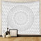 Uixxducc Mandala Wandteppich Wandbehang, Boho Wandteppich Tapisserie Indische Tuch Böhmische Wandtuch Wandkunst Schlafzimmer (200x150cm,GT616-3)