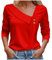 Vetements Femme Grande Taille Soldes Chemisier Chic en Coton Blouse Chemisier Haut Habillé pour Soirée Tee-Shirt Manches Longues Mes Commandes Passées en 2025