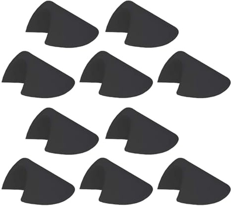 Ldabrye 5 Paar Schulterpolster, atmungsaktives Schwamm-Pad, wiederverwendbar, Näh-Schulterpolster für Damen, Herren, Anzug, Kleidung, Mantel