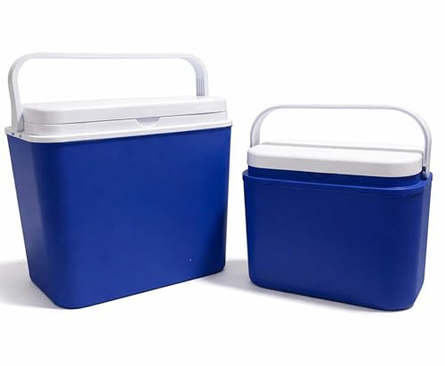 Unibos | Cool Box – Compact Insulated Ice Cooler Box for Hot or Cold Food and Drinks – Portable Ice Cooler for Camping, Picnics, Festivals, Travel, Beach, BBQs & Outdoor Adventures