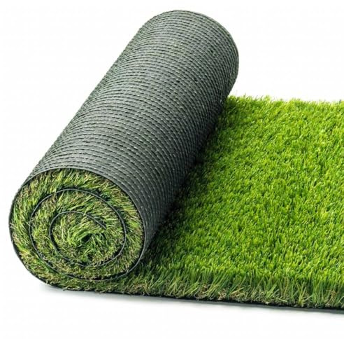 OLIVO.shop Erba Sintetica per Esterno, Rotolo Erba Finta Artificiale per Giardino, Terrazza, Balconi, Prato Sintetico Spessore 40 mm, LUXURY SOFT GRASS GREEN (2x3 mt)
