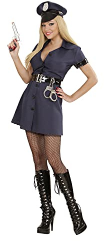 W WIDMANN MILANO Party Fashion - Kostüm Polizistin, Kleid, Uniform, Polizei, Faschingskostüme