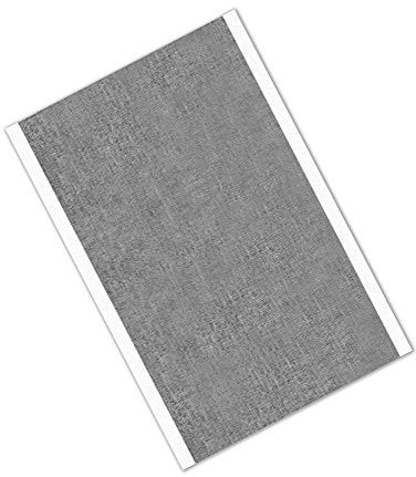 Tapecase 3311 7,2 x 15,2 cm -25 argento alluminio/gomma nastro adesivo convertito da 3 m 3311, 0 cm di spessore, 15,2 cm lunghezza, 7,2 cm larghezza