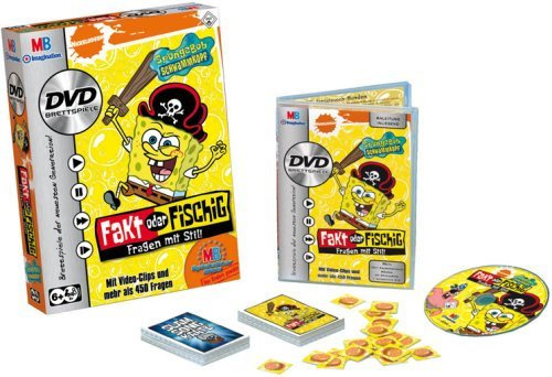 Hasbro Spongebob DVD Brettspiel