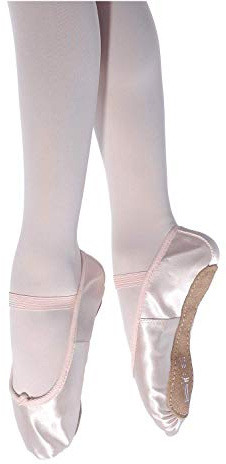 Roch Valley Full Sole Satin Ballet Shoes - Regular Fit