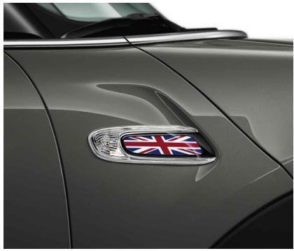 Zierblendensets (Side Scuttles klein)UNION JACK MINI (F55, F56, F57)