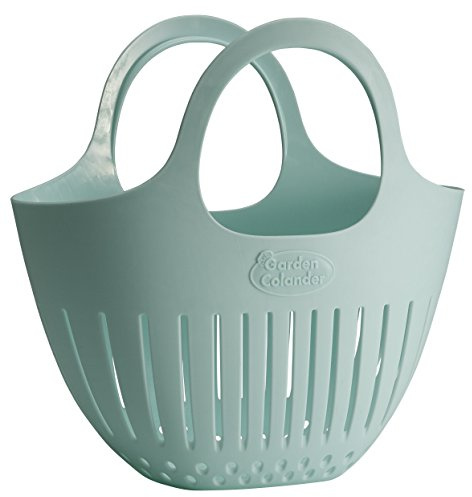 Hutzler Mini Garden Colander, Light Blue