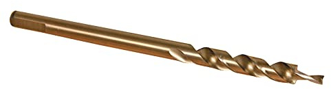 DKDB | Cobalt Steel Drill Bit, Heavy Duty One-Piece Design, Eliminates Clogging for Smoother and Faster Drilling