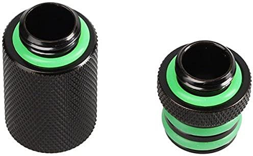 Bitspower Schnellverschluss Set 1/4 Zoll - extra lang, matt black
