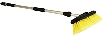 NULL Protecton Cepillo de Lavado con Mango Telescópico | Cepillo de Lavado con Mango Extensible Coche | Cepillo Telescópico Coche