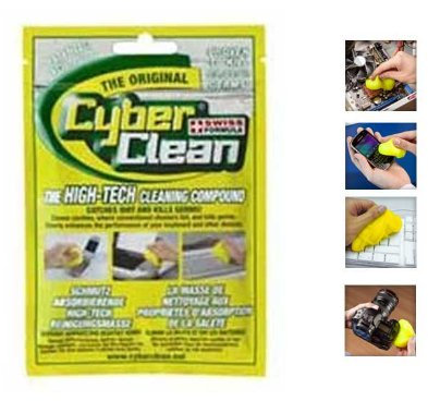 CyberClean Home-Office Reinigung, entfernt Schmutz und Staub, Zip Bag, 80gr. NEU