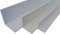 B&T Metall Équerre en plastique PVC rigide Blanc 40 x 40 x 2,5 mm Longueur 2 m