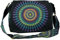 GURU SHOP Schultertasche, Hippie Tasche, Goa Tasche - Schwarz, Unisex - Erwachsene, Baumwolle, 23x28x20 cm