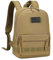 ArcEnCiel Kid's Tactical Backpack Military Army Day Assault Pack Molle Bag Backpacks Rucksacks for Outdoor Hiking Camping Trekking Hunting with Patch (Coyote Brown)