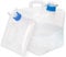 ElifeAcc Faltbarer Wasserkanister mit Hahn 5L/10L/20L Langlebig Langlebig tragbar und leicht zu reinigen tragbar und leicht zu reinigen ideal für Wandern Klettern Outdoor BBQ Camping und Picknick(10L)