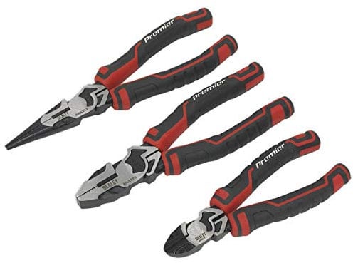 Sealey AK8376 3pc High Leverage Pliers Set