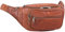 STILORD 'Maverick' Leder Bauchtasche Gürteltasche Umhängetasche Hüfttasche Kameratasche Handy Reise Festival Trekking Damen Herren weiches Leder, Farbe:Cognac - braun