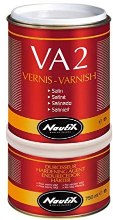 Nautix VA2, vernice marina poliuretanica bicomponente resistente per legno (0,75 lt, lucida)