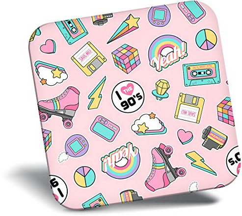 Destination Vinyl ltd Fridge Magnet - Cute Girls Retro 90's Teen 8845