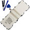 Backupower Batteria di Ricambio per Galaxy Tab 10.1 Tab 2 10.1 Note 10.1 GT-P7510 GT-N8000 GT-P5100 GT-N8010 GT-P7500 GT-N8013 GT-P5113 GT-P5110 SGH-I497 SCH-I915