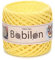 T-Shirt Garn Fettuccini Zpagetti Style, 7-9mm T-Shirtgarn zum Häkeln, Strickgarn Ball, T Garn Bio, Makramee T-Garn, Bandgarn 100% Baumwolle Stoff, Jerseygarn gelb