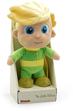 Plüsch Charaktere aus dem Film Der Kleine Prinz 24 cm und Der Fuchs 20 cm - Superweiche Qualität (Der kleine Prinz mit Präsentationsbox in Display)