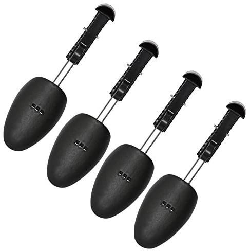 ZJHSXDR Schuhspanner für Herren, Kunststoff, Schwarz, 2 Paar