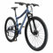 BIKESTAR Fully Mountainbike Shimano 21 Gang Schaltung, Scheibenbremse 29 Zoll Reifen | 19 Zoll Rahmen MTB Vollgefedert | Blau