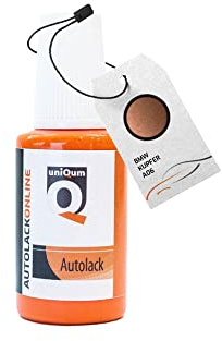 uniQum Autolack Lackstift für Auto BMW Kupfer A06 Autolack Reparatur 30 ml