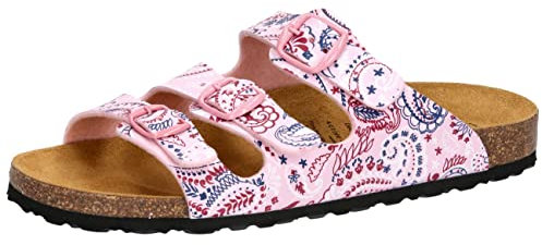 Lico Damen Bioline Lady Power Pantolette, rosa