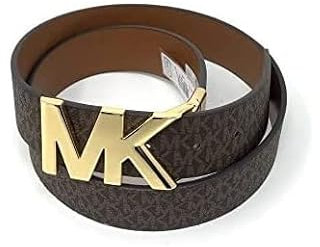 Michael Kors Signature Reversible Buckle 558732 Gürtel, Braun, M
