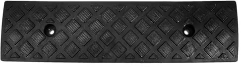 Plastic Vehicle Kerb Ramp 50x13x 3cm Non-Slip Threshold Heavy Duty Ramp for Wheelchairs/Door Acess/Bathrooms/Steps/Stairs/Curb