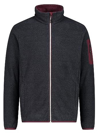 CMP - Herrenjacke, Anthrazit-Burgund, 54